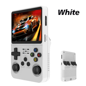 Retro Handheld Video Game Console Linux System 3.5 Inch IPS Screen Portable Pocket Video Player R35S 64GB Games eprolo