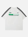 Original Retro Three Stripes Summer Sports T-shirt SP240320FUHI