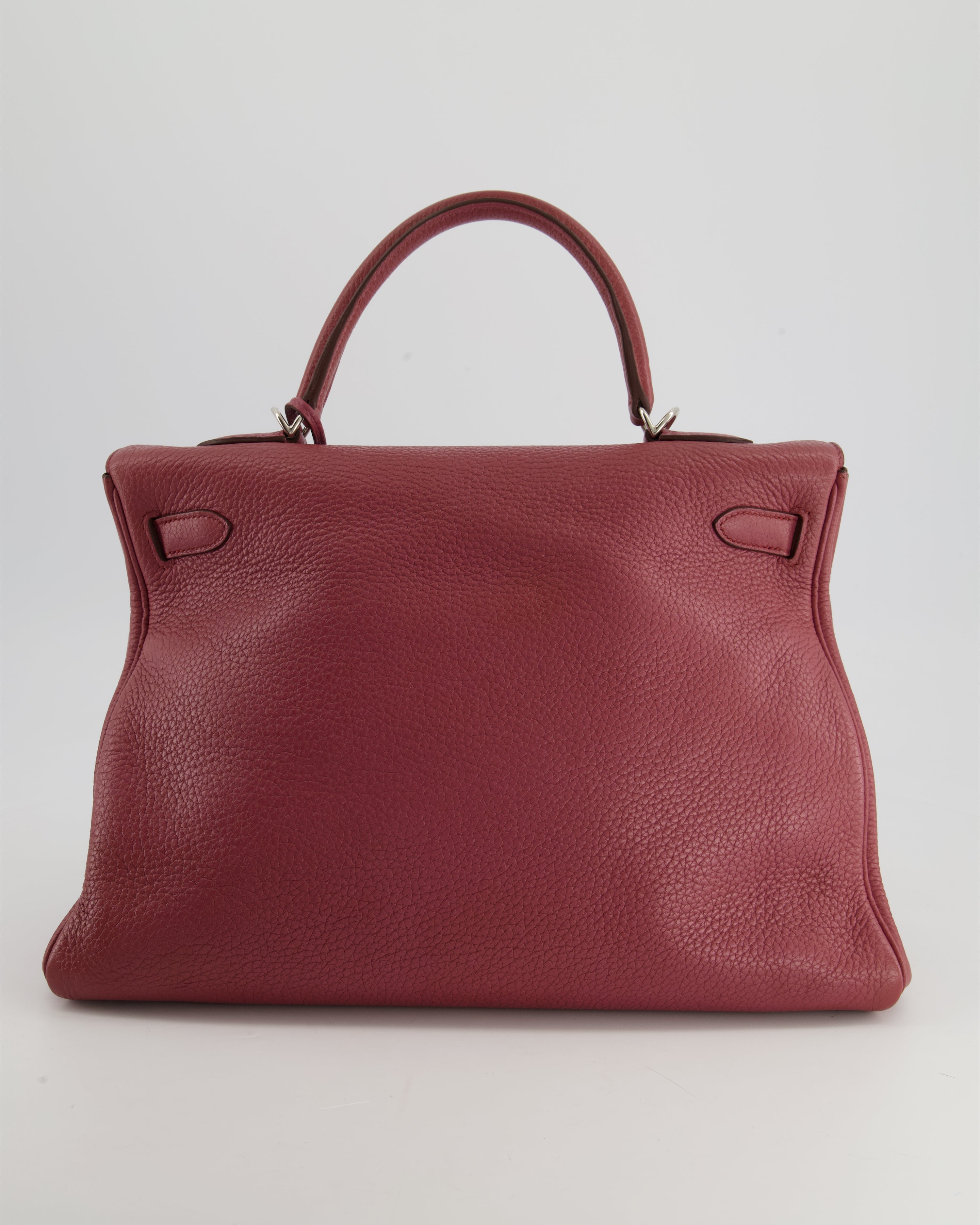 Kelly Bag 35cm in Bois De Rose Togo Leather With Palladium Hardware Kilta bags