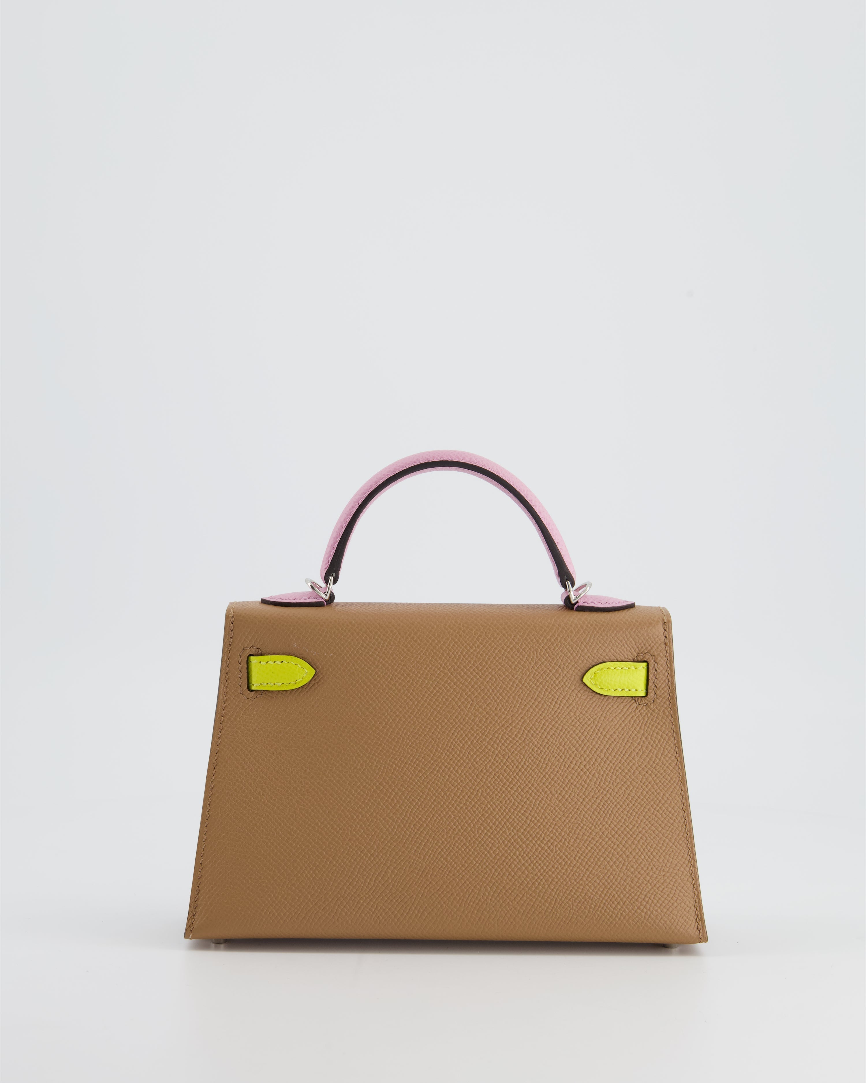 *HOT* Hermes Mini Kelly II Sellier 20cm Tri-Colour with Palladium Hardware - sneakerlandnet