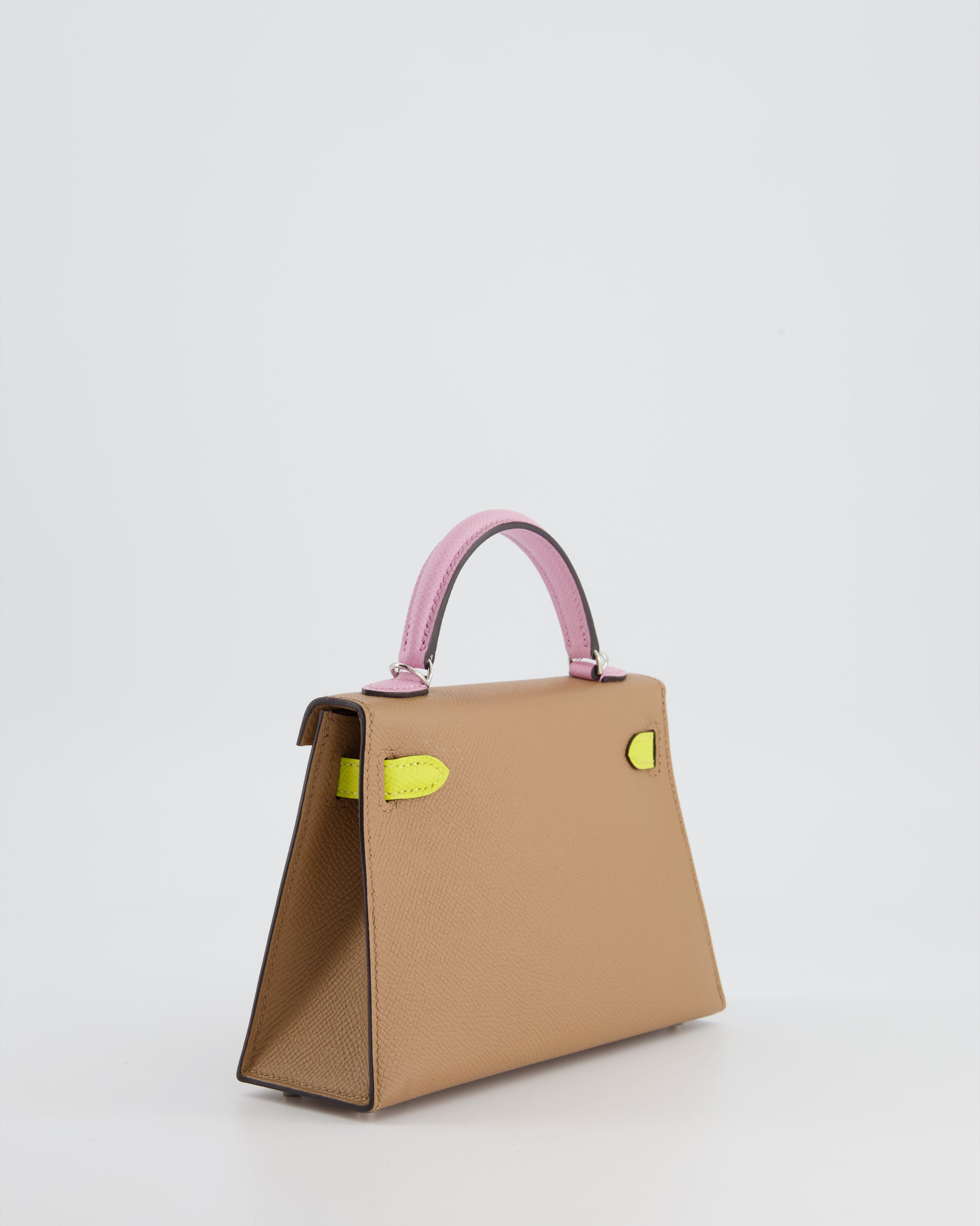 *HOT* Hermes Mini Kelly II Sellier 20cm Tri-Colour with Palladium Hardware - sneakerlandnet