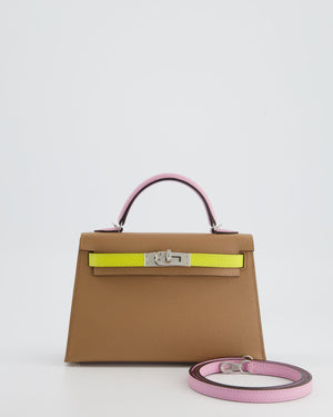 *HOT* Hermes Mini Kelly II Sellier 20cm Tri-Colour with Palladium Hardware - sneakerlandnet