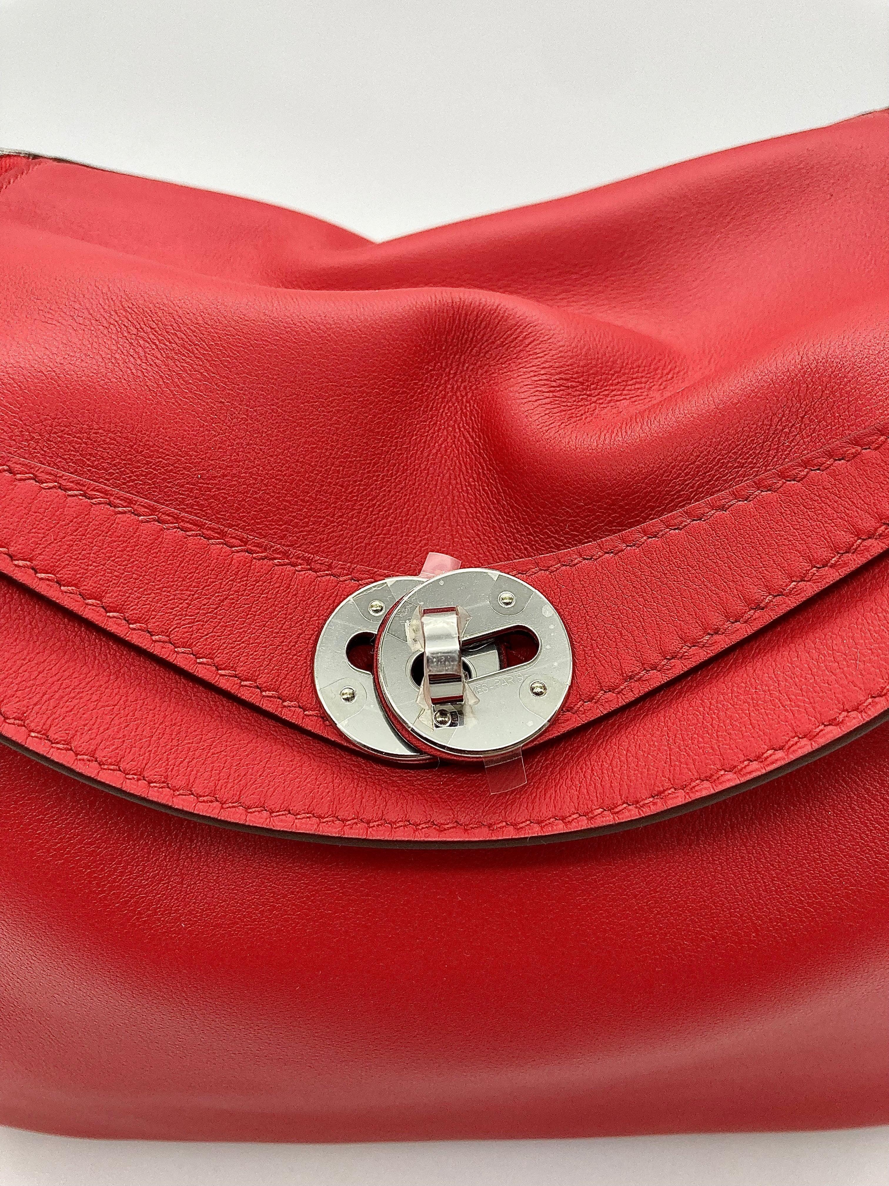 Lindy 26 Verso Swift Calfskin Rouge de Coeur/Rouge Piment PHW Kilta bags