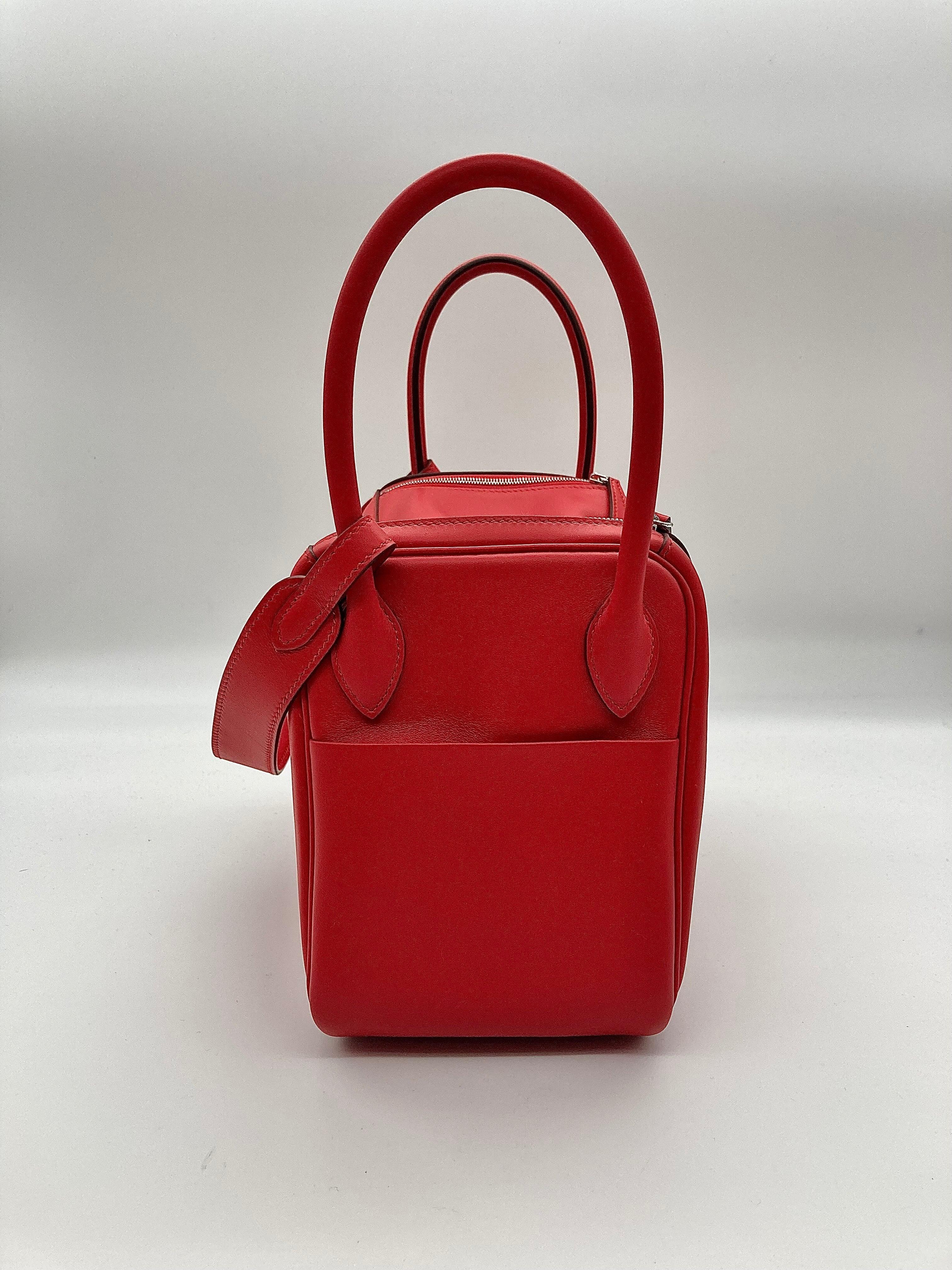 Lindy 26 Verso Swift Calfskin Rouge de Coeur/Rouge Piment PHW Kilta bags