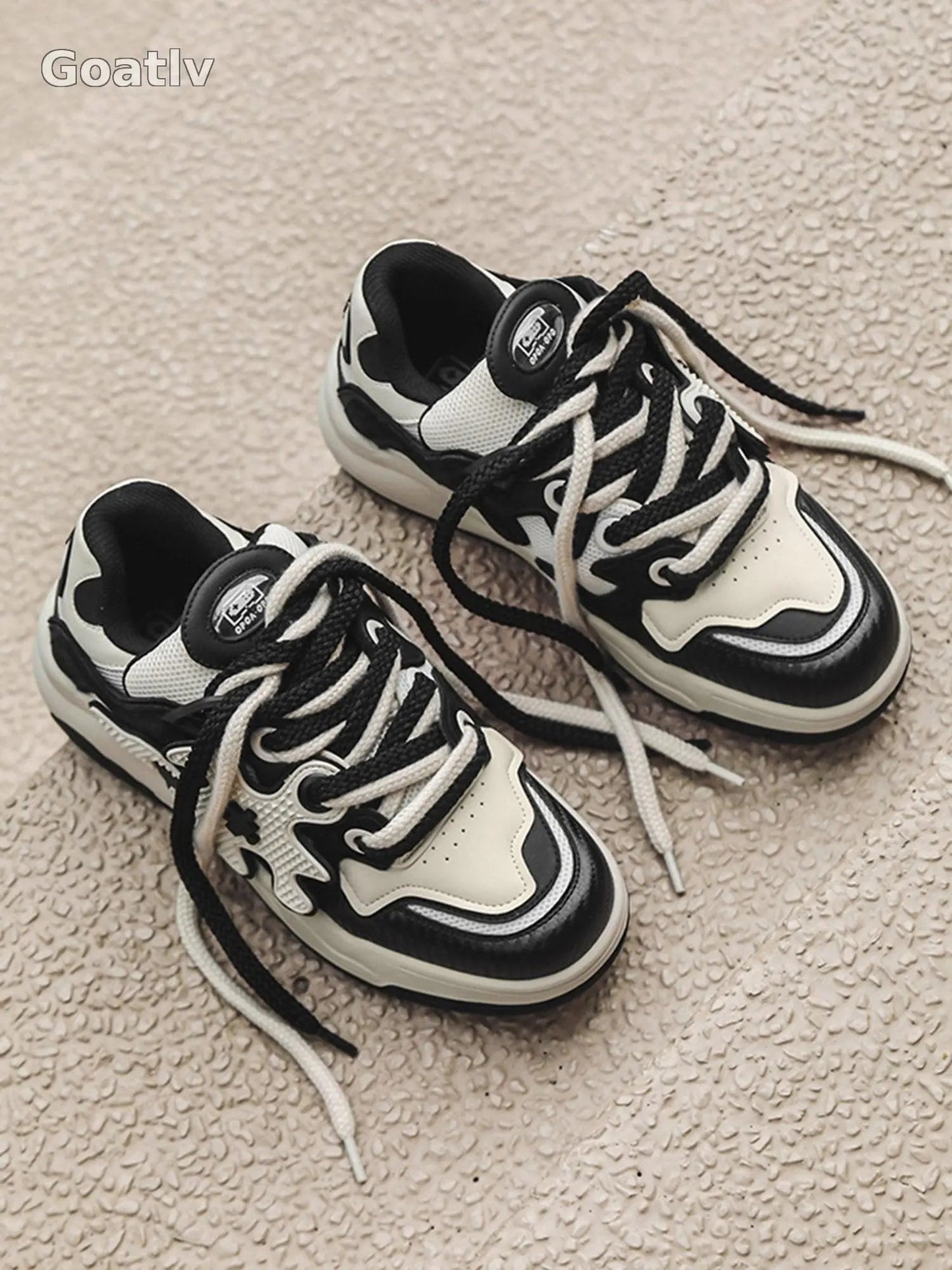 Retro Puzzle Sneakers - 1984