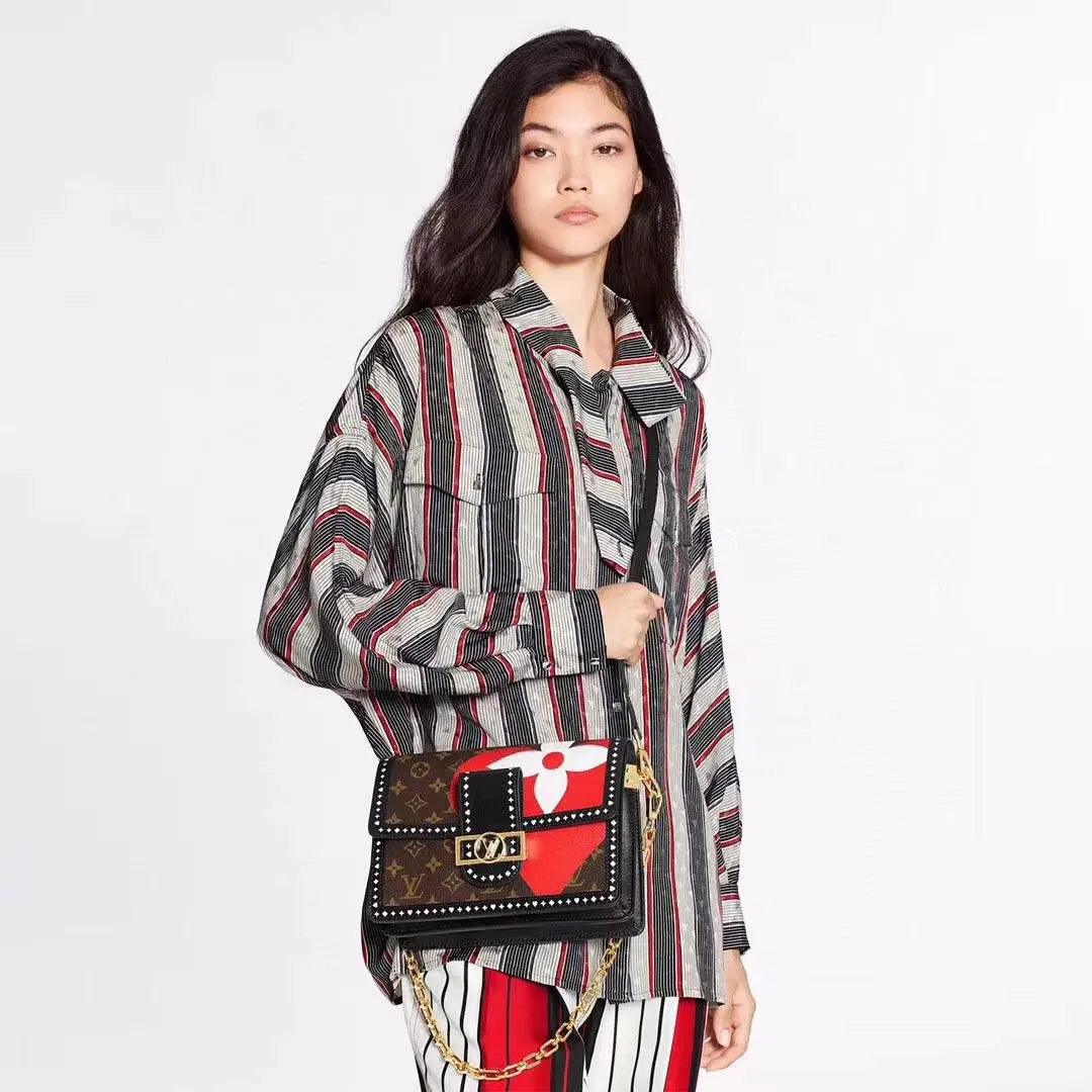 SO - New Fashion Women's Bags LUV DAUPHINE Nicolas Ghesquière Monogram A051 sneakeronline