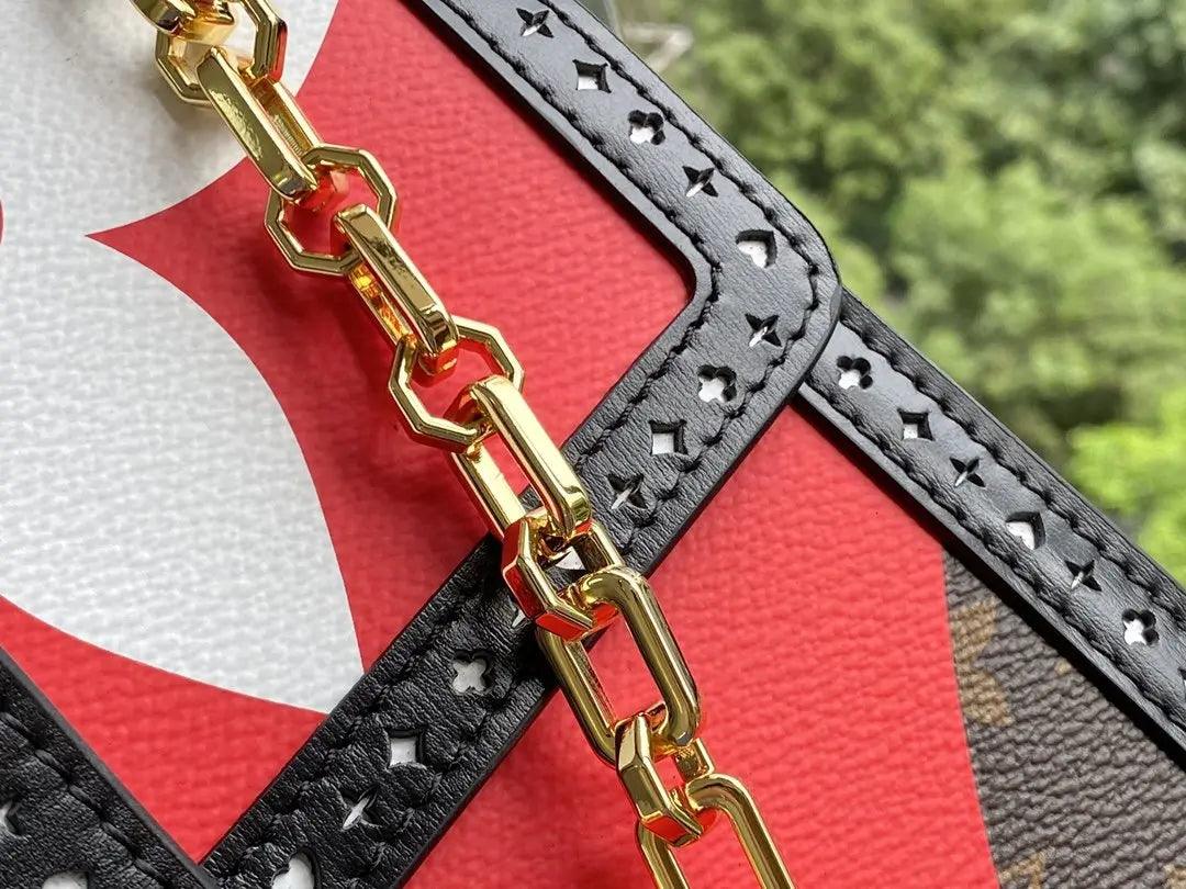 SO - New Fashion Women's Bags LUV DAUPHINE Nicolas Ghesquière Monogram A051 sneakeronline