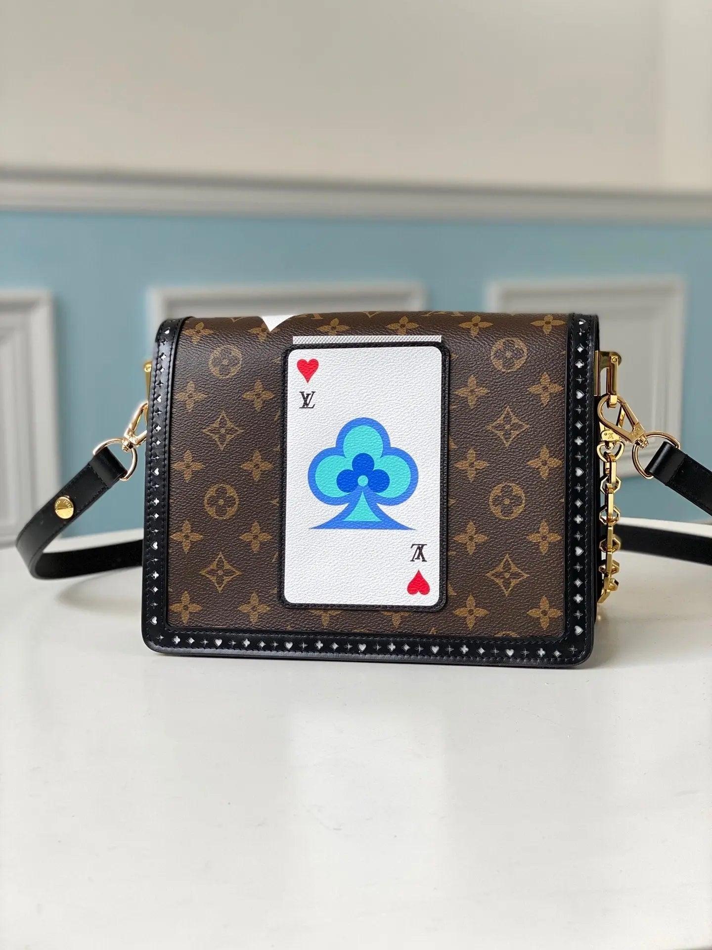 SO - New Fashion Women's Bags LUV DAUPHINE Nicolas Ghesquière Monogram A051 sneakeronline