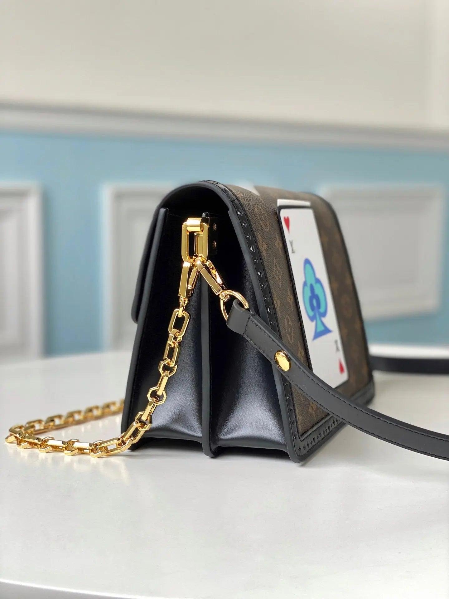 SO - New Fashion Women's Bags LUV DAUPHINE Nicolas Ghesquière Monogram A051 sneakeronline