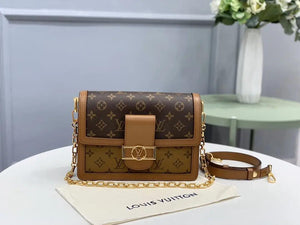 SO - New Fashion Women's Bags LUV DAUPHINE Nicolas Ghesquière Monogram Reverse A052 sneakeronline