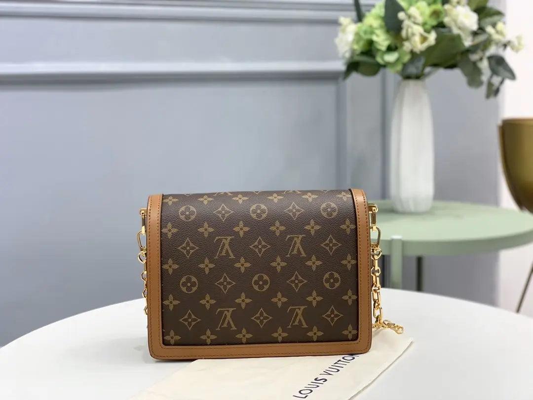 SO - New Fashion Women's Bags LUV DAUPHINE Nicolas Ghesquière Monogram Reverse A052 sneakeronline