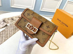 SO - New Fashion Women's Bags LUV Dauphine Monogram Reverse A055 sneakeronline