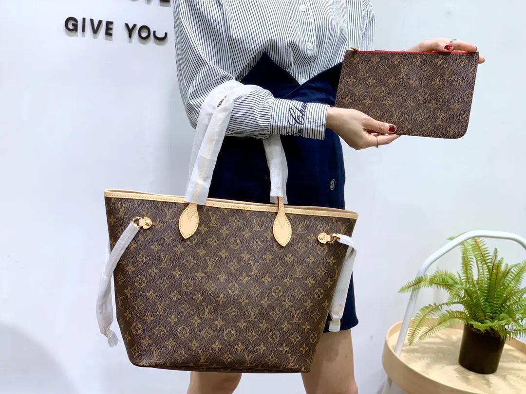 SO - New Fashion Women's Bags LUV Neverfull Monogram A046 sneakeronline