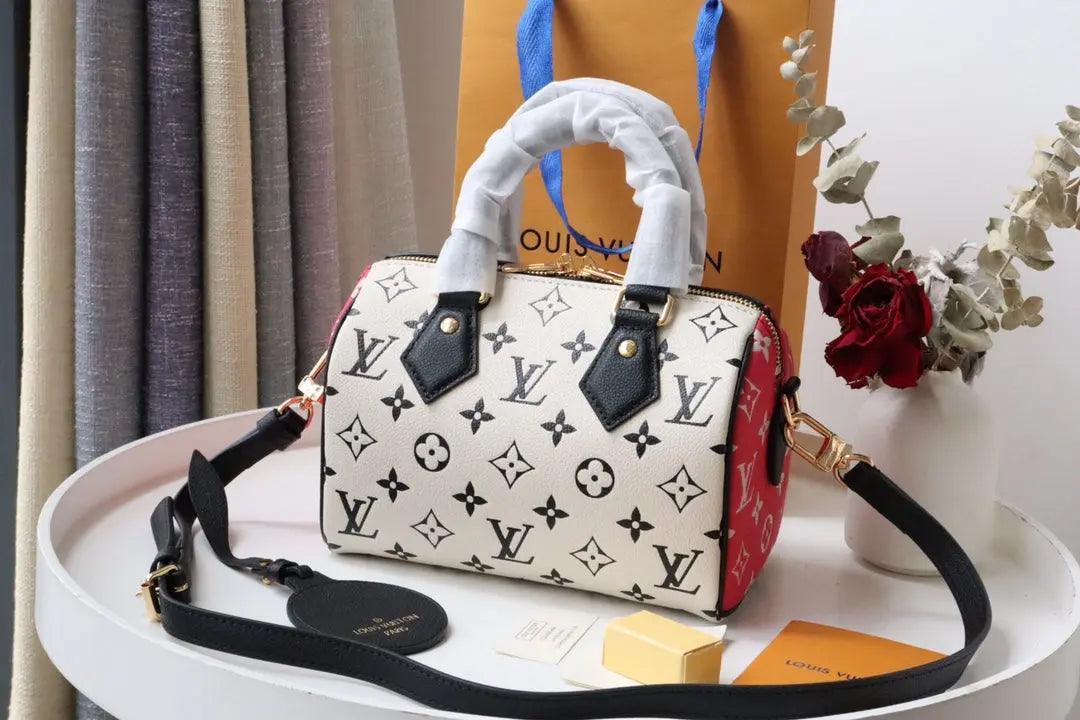 SO - New Fashion Women's Bags LUV SPEEDY MONOGRAM A017 sneakeronline