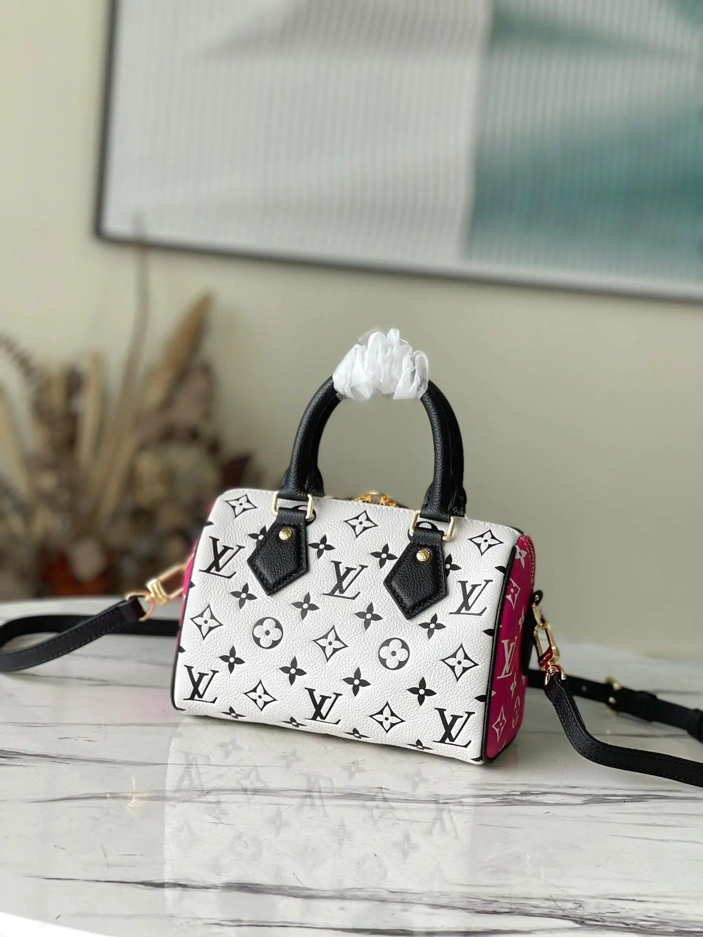 SO - New Fashion Women's Bags LUV SPEEDY MONOGRAM A017 sneakeronline