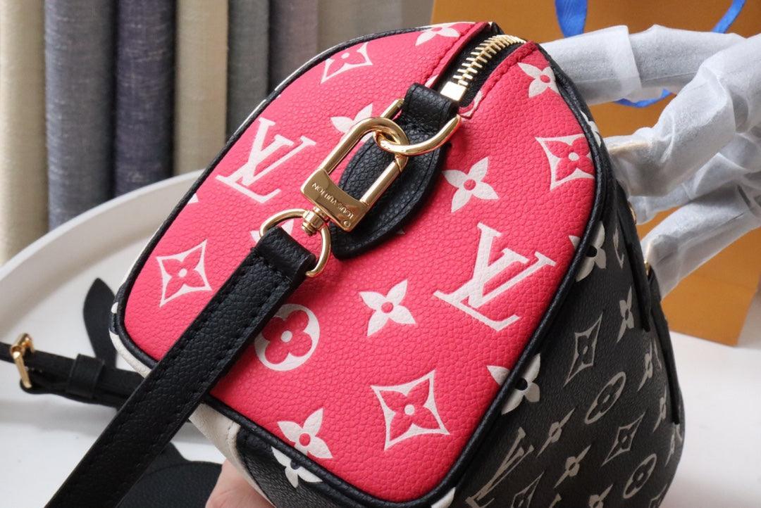 SO - New Fashion Women's Bags LUV SPEEDY MONOGRAM A017 sneakeronline