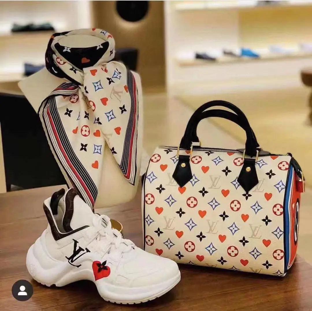 SO - New Fashion Women's Bags LUV Speedy Bandoulière Nicolas Ghesquière Game On Monogram A052 sneakeronline