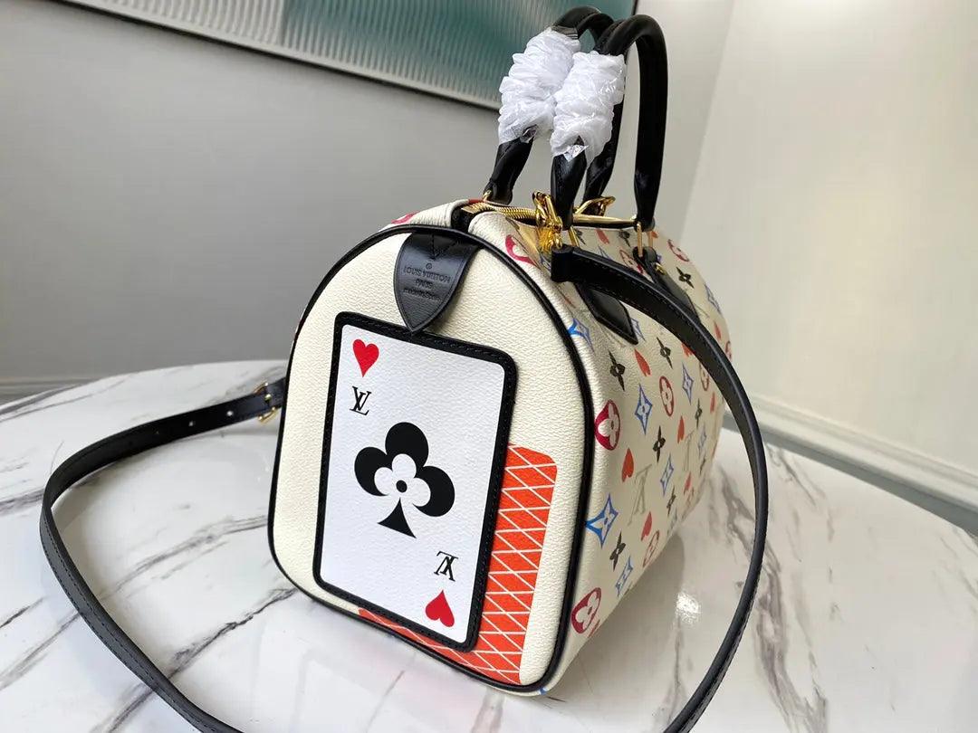 SO - New Fashion Women's Bags LUV Speedy Bandoulière Nicolas Ghesquière Game On Monogram A052 sneakeronline