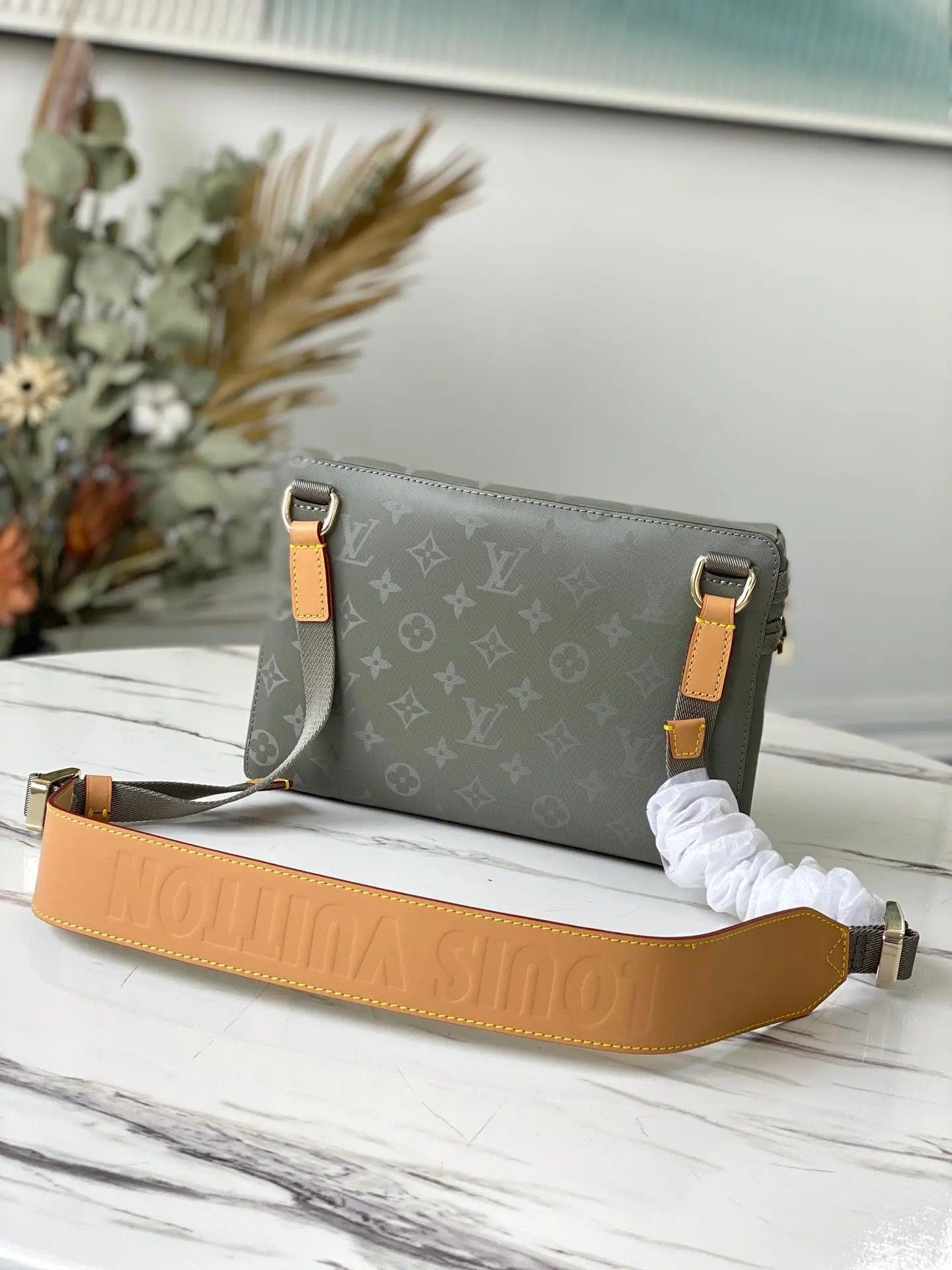 SO - New Fashion Women's Bags LV Messenger Monogram Titanium A0101 sneakeronline