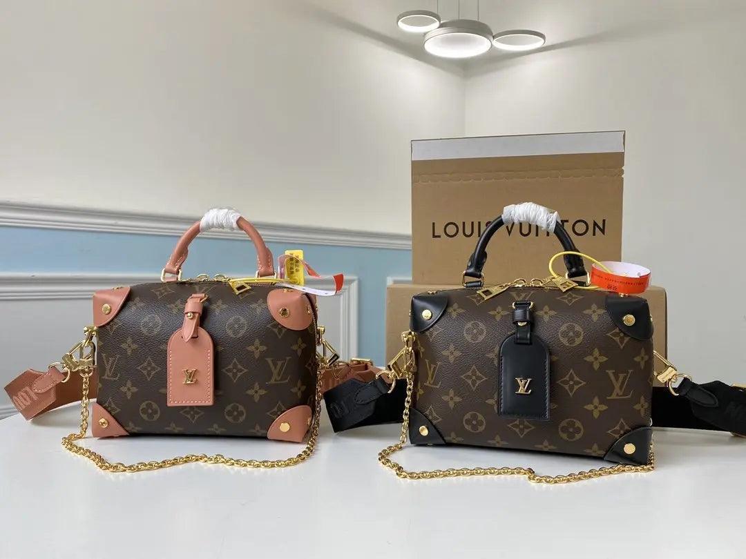 SO - New Fashion Women's Bags LV Monogram Petite Malle Souple A0104 sneakeronline