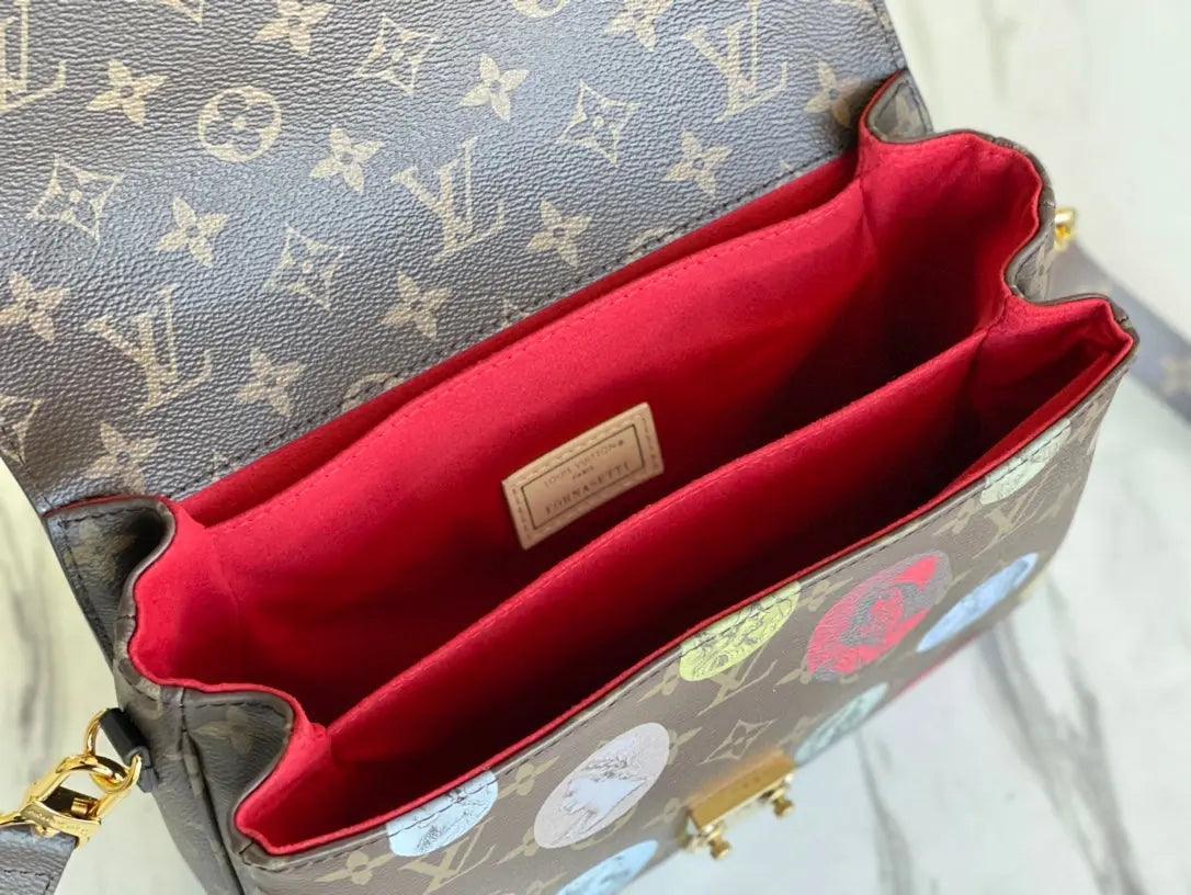 SO - New Fashion Women's Bags LV Pochette Métis Monogram Piero Fornasetti Nicolas Ghesquière A091 sneakeronline