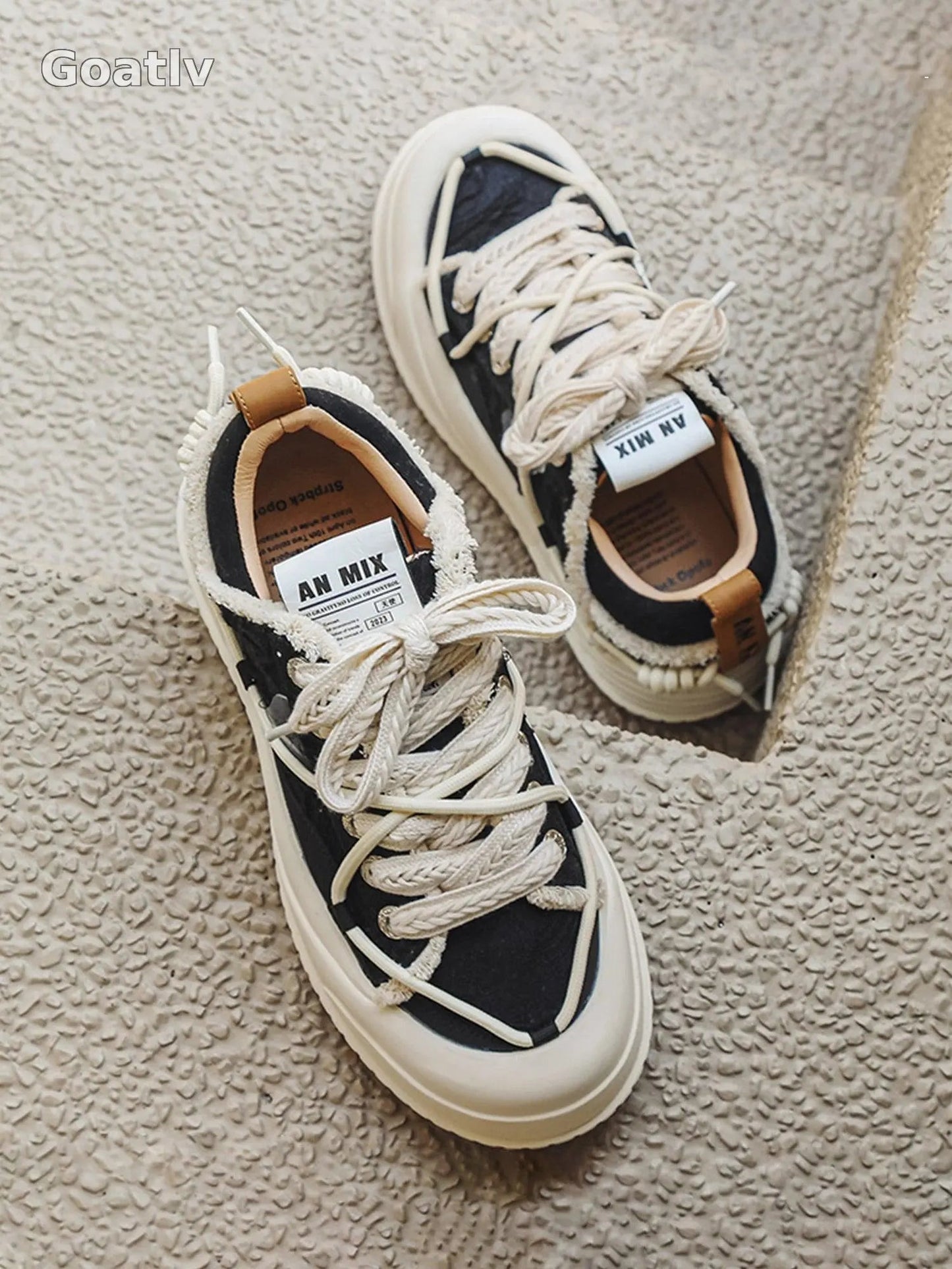 Sneakerhill Canvas Paper Plane Street Rap Sneakers - 2155 - 1984