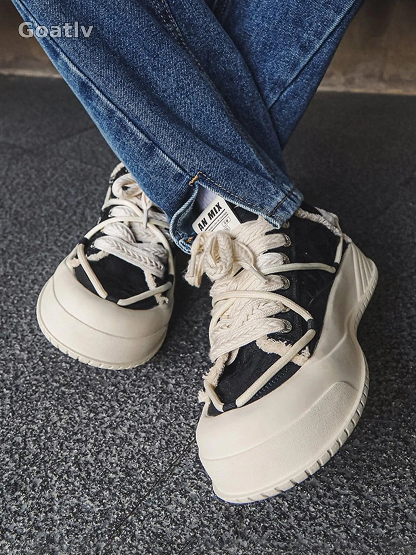 Sneakerhill Canvas Paper Plane Street Rap Sneakers - 2155 - 1984