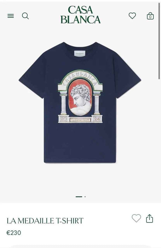 Sneakerhill - CasaBlanca T-Shirt 002