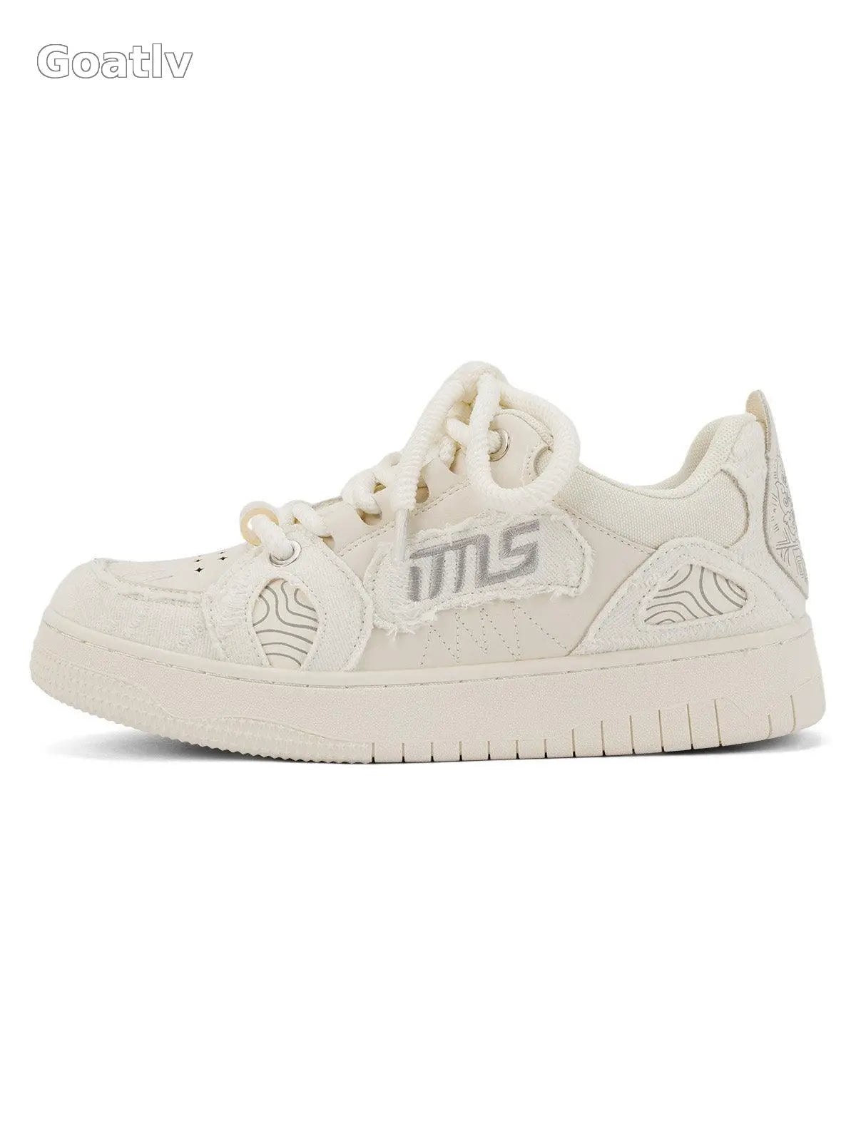 Sneakerhill Embroidered Letter Shoes - 2107 - 1984