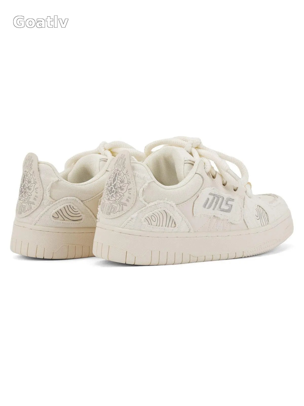 Sneakerhill Embroidered Letter Shoes - 2107 - 1984