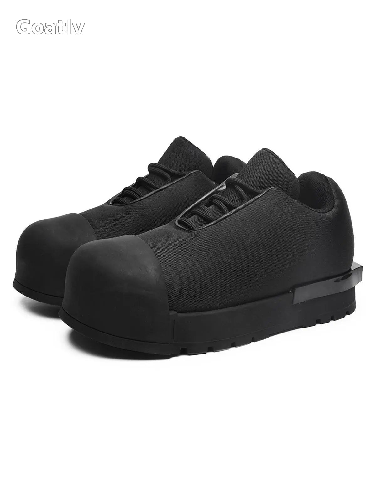 Sneakerhill Low Top Canvas Platform Sneakers - 1984