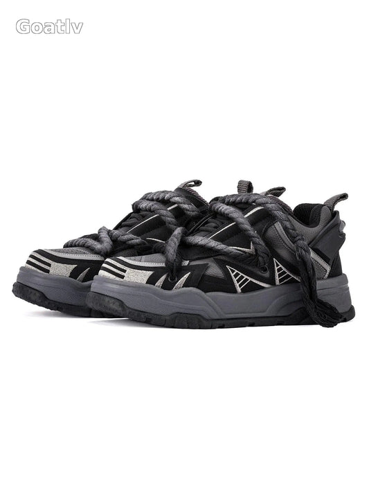 Sneakerhill Retro High Street Cotton Rope Sneakers - 2140 - 1984