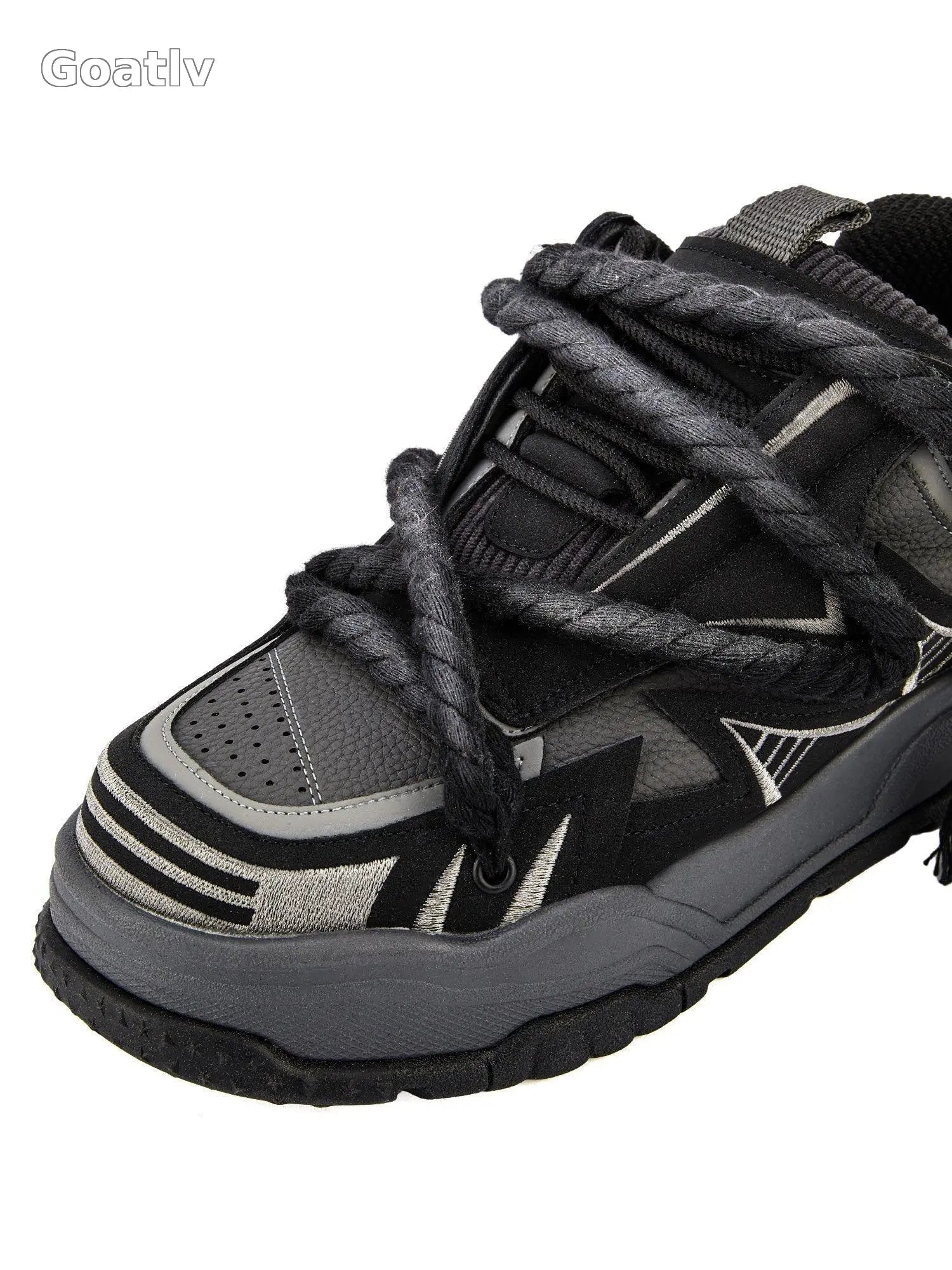 Sneakerhill Retro High Street Cotton Rope Sneakers - 2140 - 1984