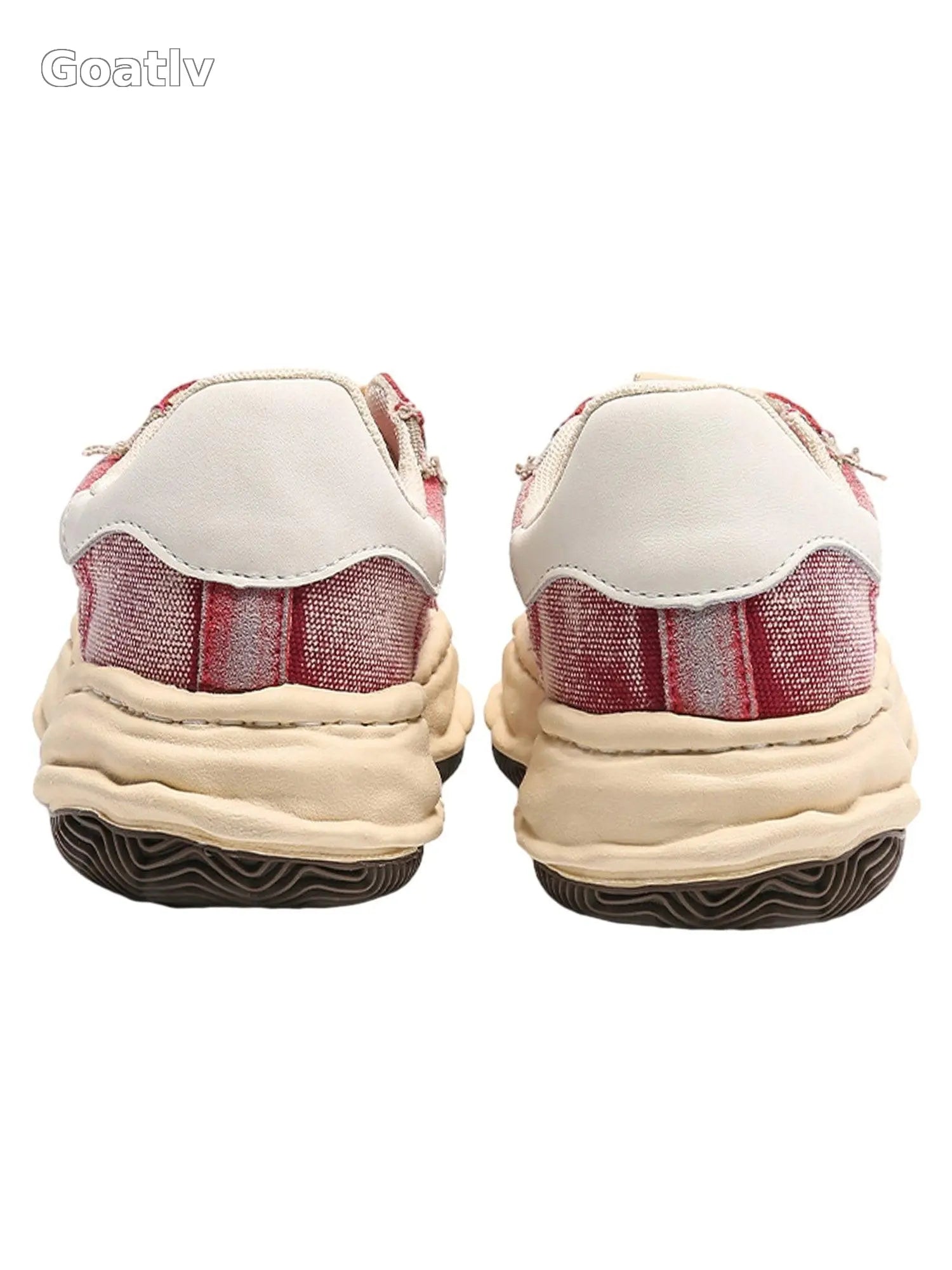 Sneakerhill Retro Washed Shell Head Original Sole Sneakers - 2127 - 1984