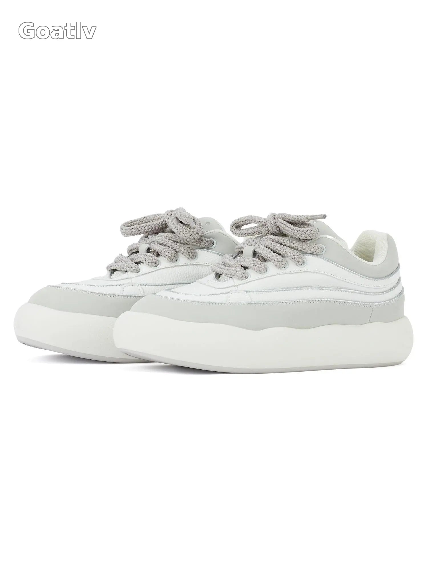 Sneakerhill Smiley Face Platform Street Rap Sneakers - 1984