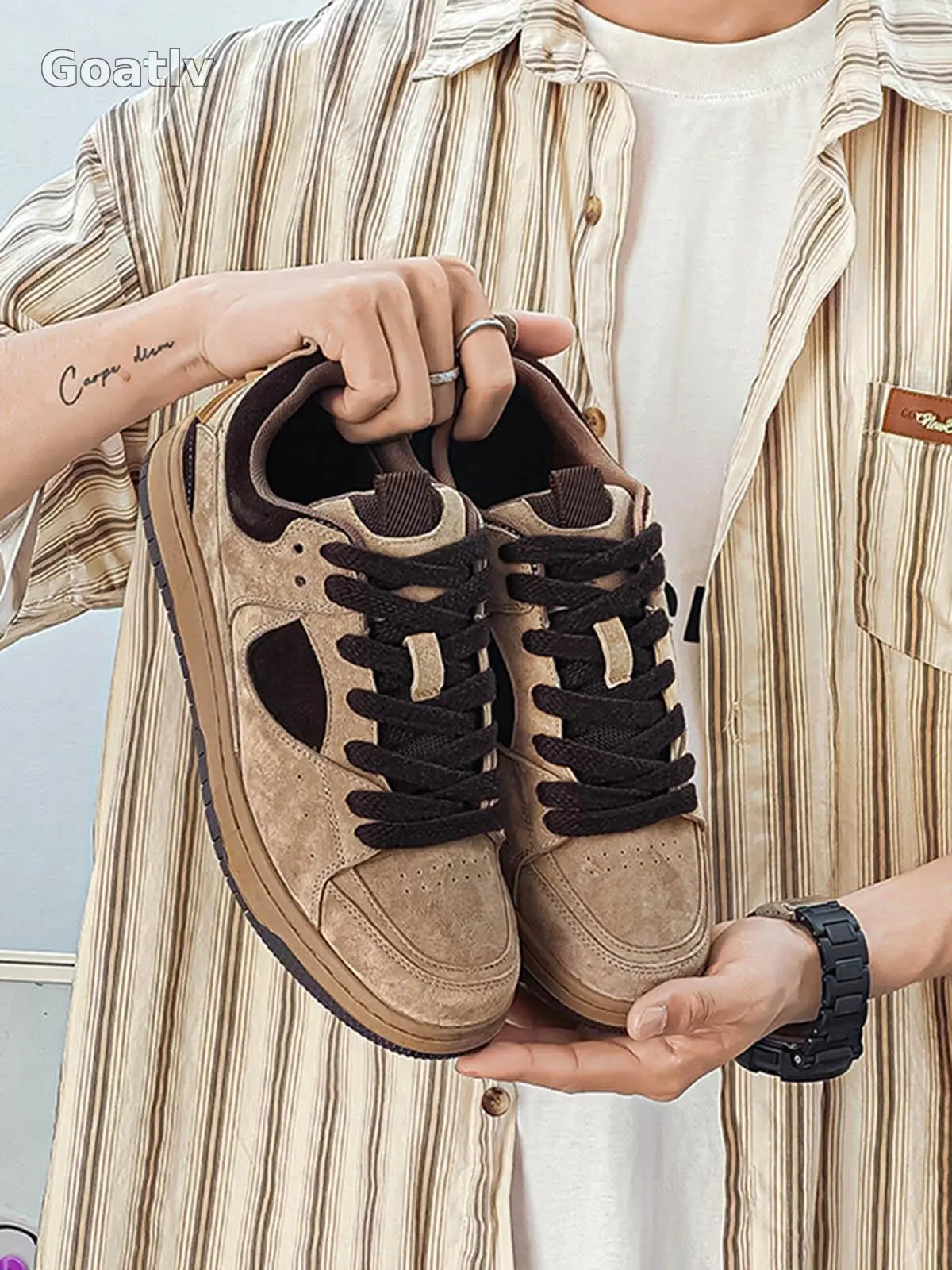 Sneakerhill Vintage Skateboard Suede Sneakers - 1984
