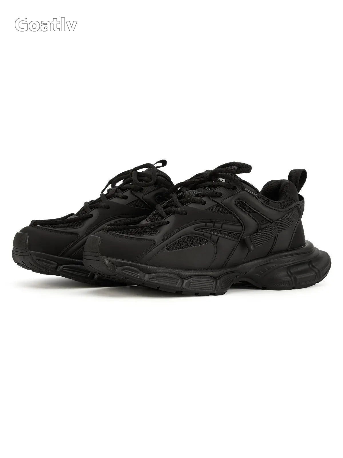 Sneakerhub Black Warrior Mesh Rap Sneakers - 2087 - 1984