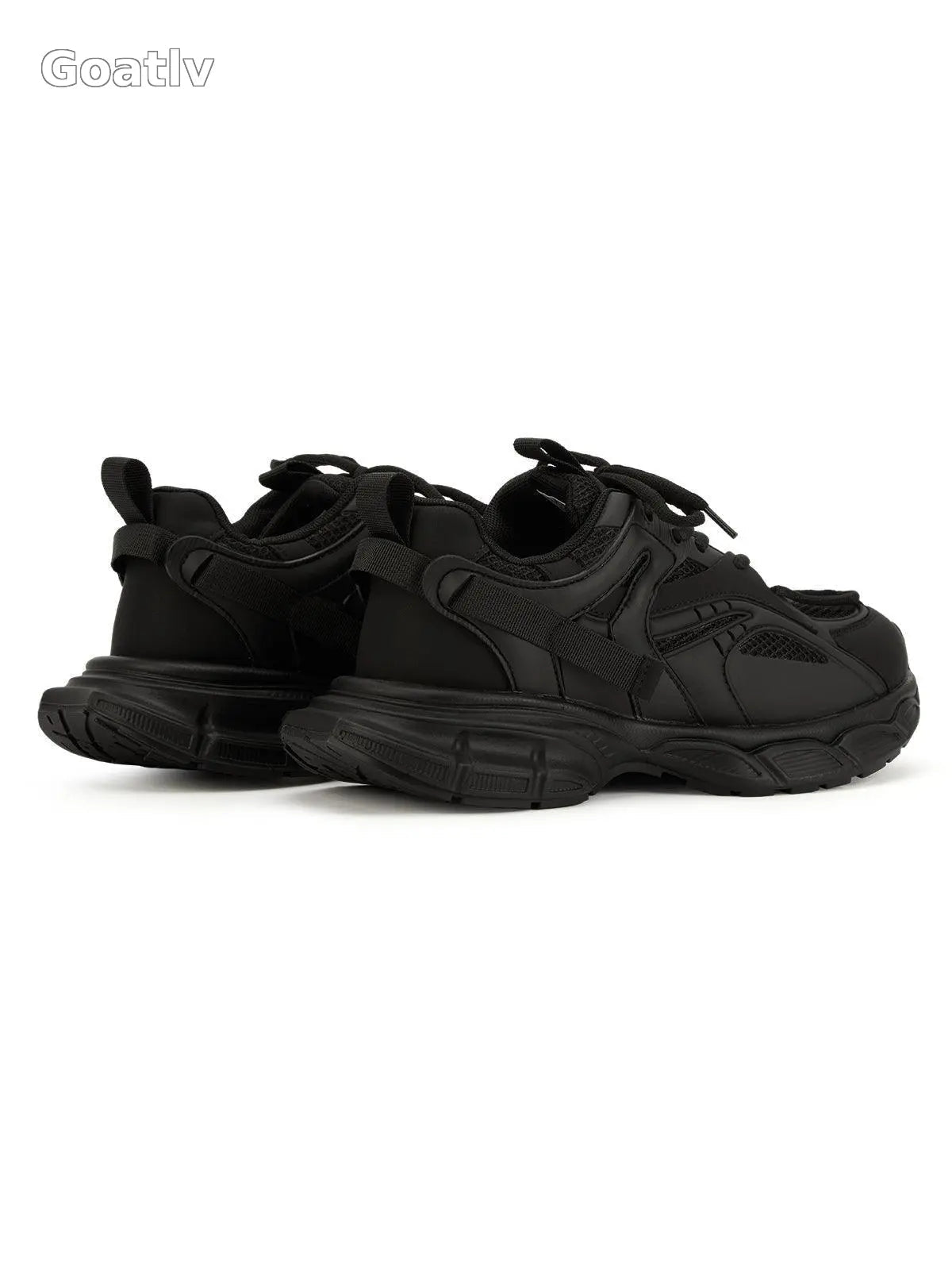 Sneakerhub Black Warrior Mesh Rap Sneakers - 2087 - 1984