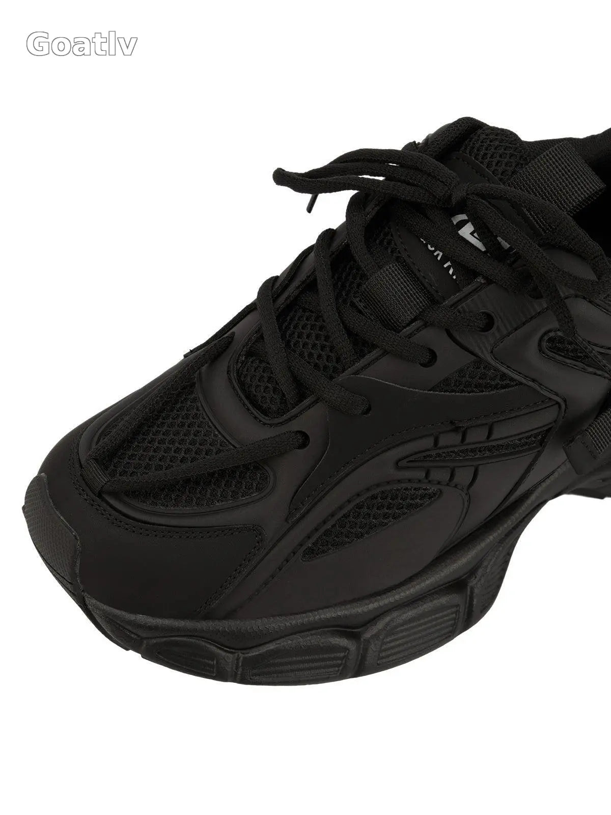 Sneakerhub Black Warrior Mesh Rap Sneakers - 2087 - 1984