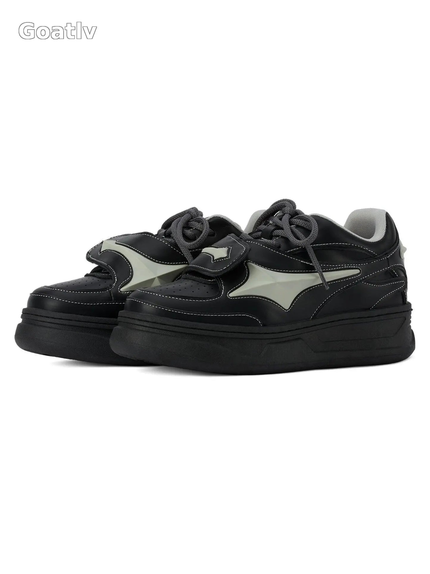 Sneakerhub Couple Design Four Pointed Star Sneakers - 2038 - 1984