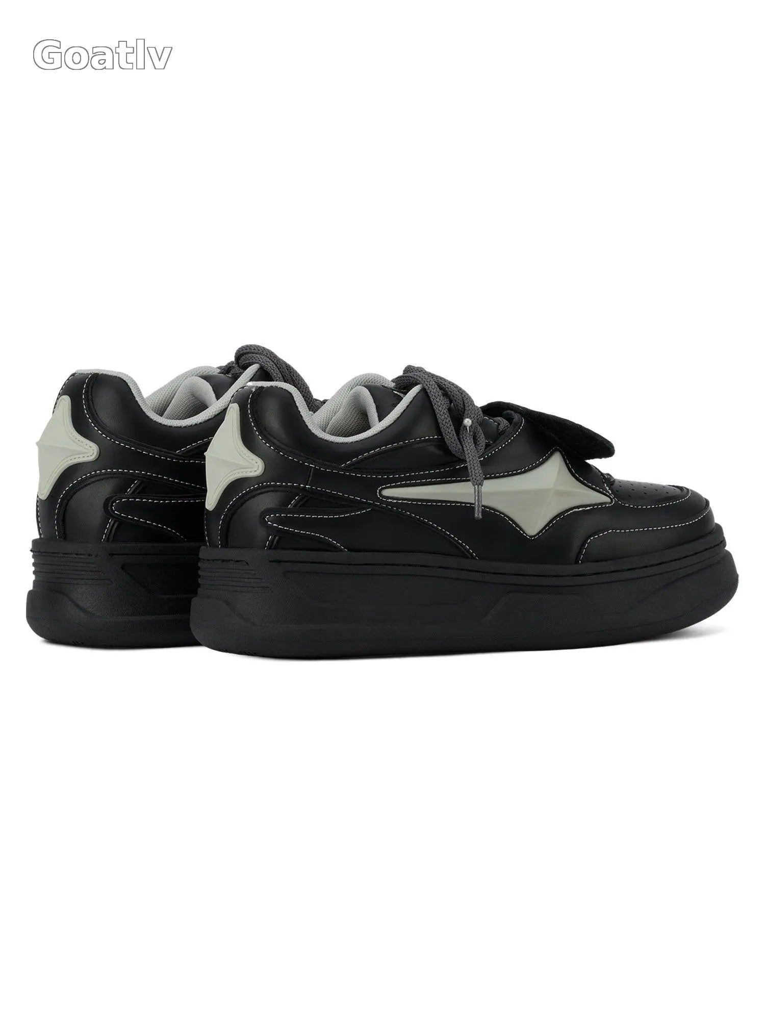 Sneakerhub Couple Design Four Pointed Star Sneakers - 2038 - 1984