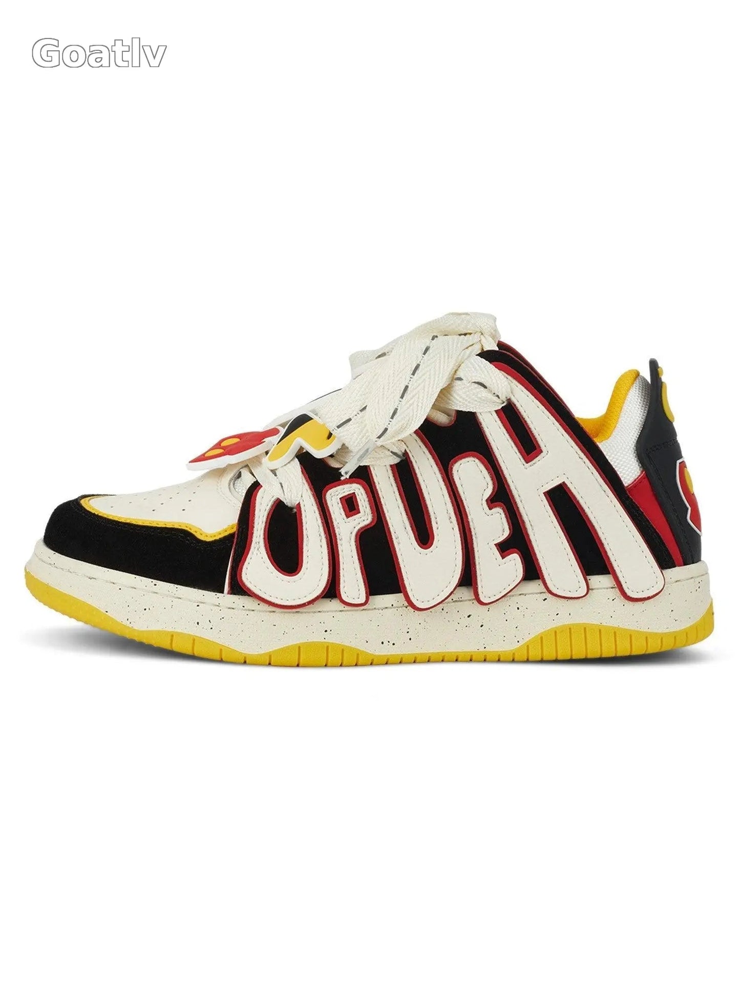 Sneakerhub Design Color Block Letter Shoes - 1865 - 1984