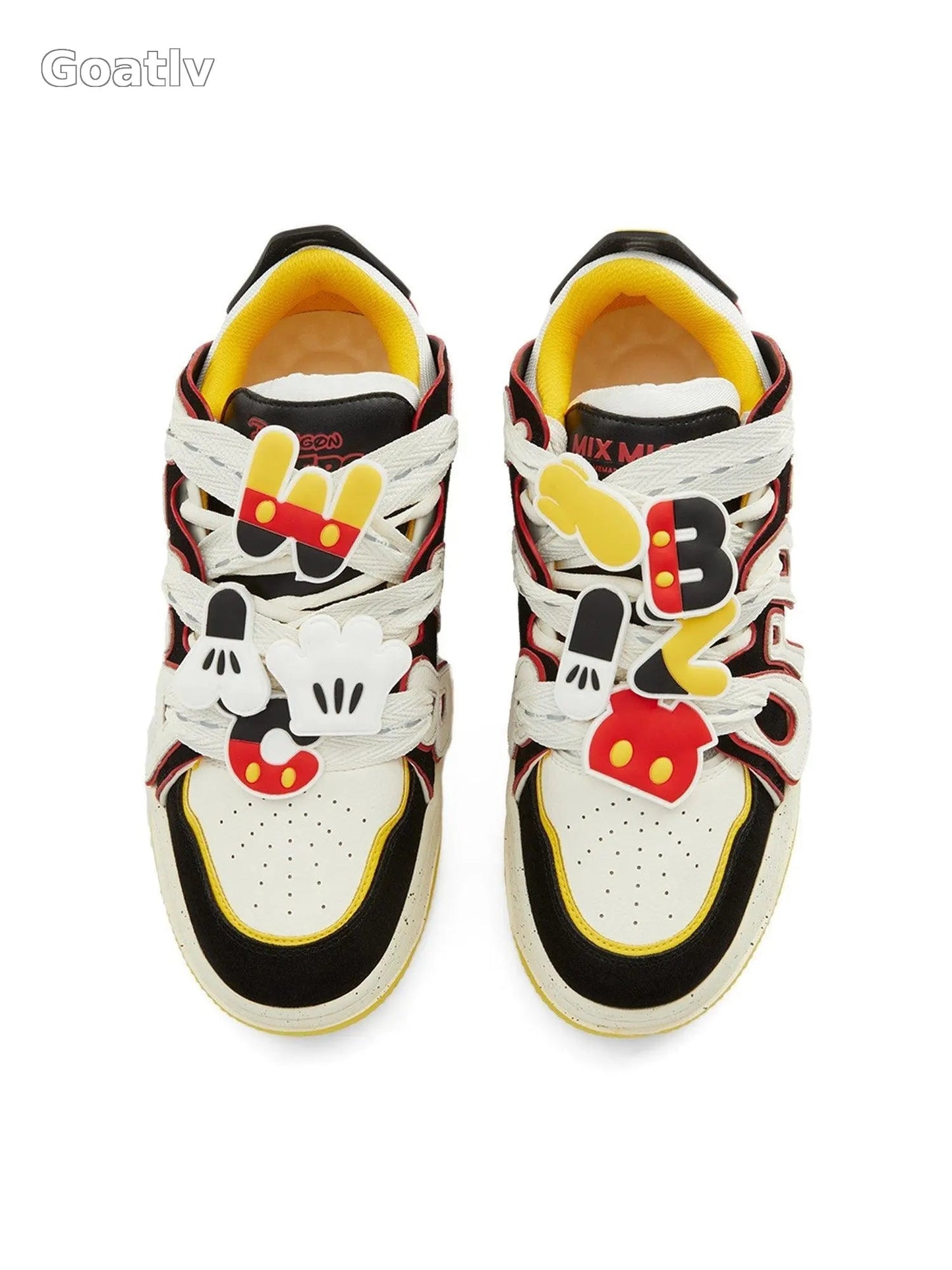Sneakerhub Design Color Block Letter Shoes - 1865 - 1984