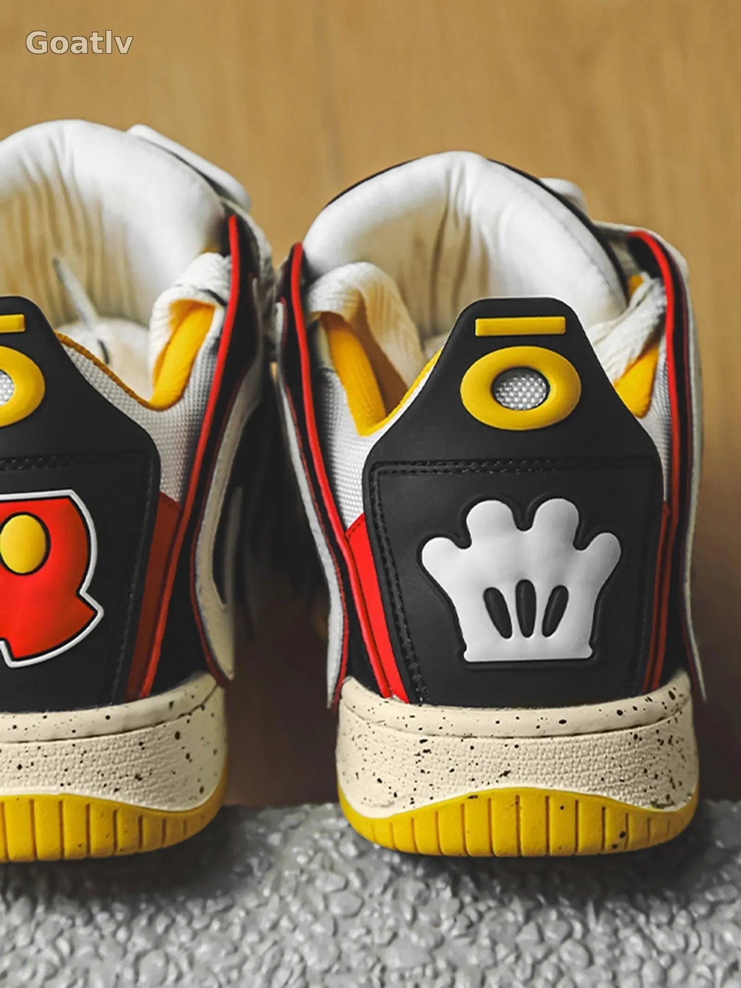 Sneakerhub Design Color Block Letter Shoes - 1865 - 1984
