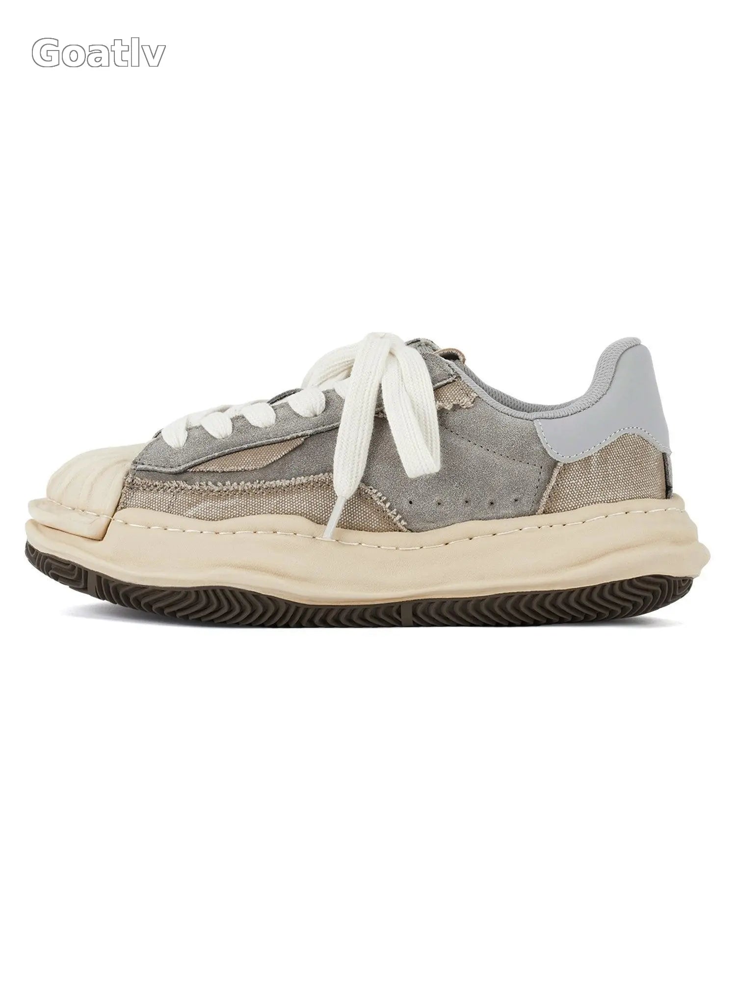 Sneakerhub Retro Shell Head Original Sole Washed Sneakers - 1984