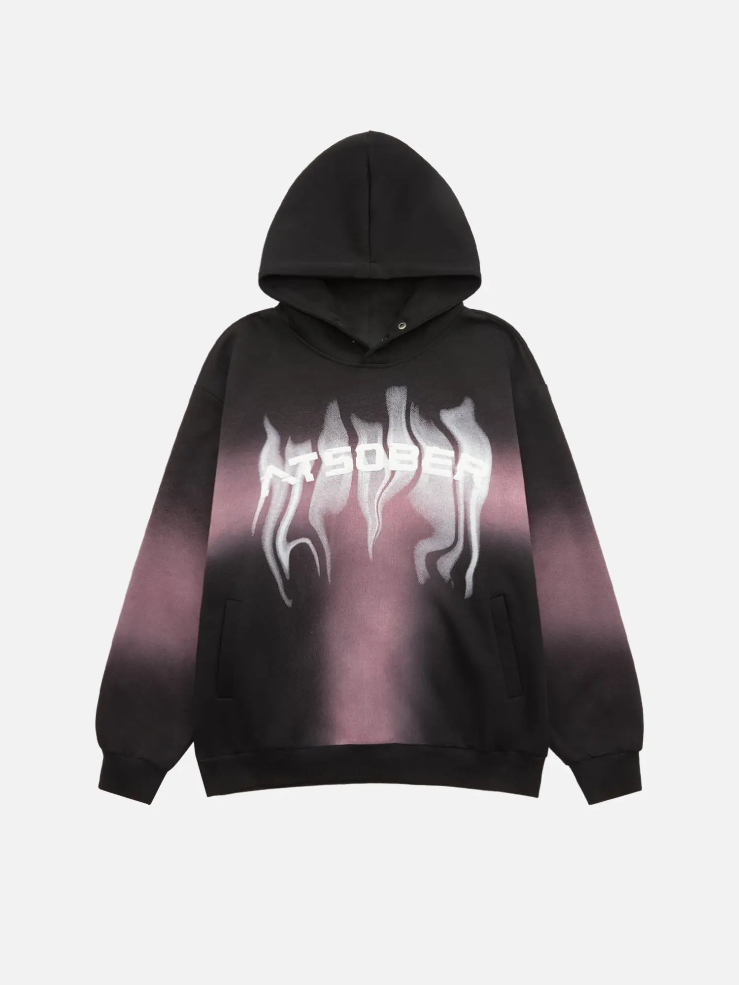 Spray Smoke Hip-Hop Street Hoodie SP240402SI6R