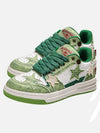 Star Summer Avocado Green Thick Bottom Sneakers SP2403300N8K