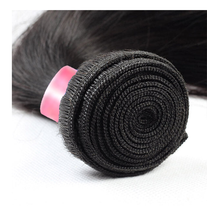 Malaysian Straight Hair 3/4 Bundle Deals Unprocessed Virgin Human Hair Bundles hermosahair