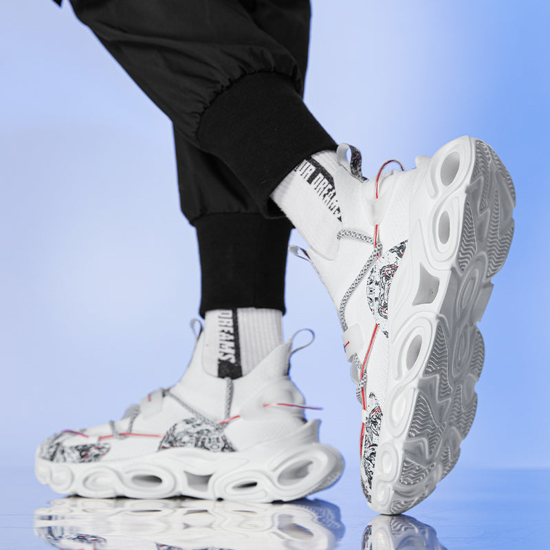 CLASH 'Raptor Blaze' T4 Sneakers - 1984