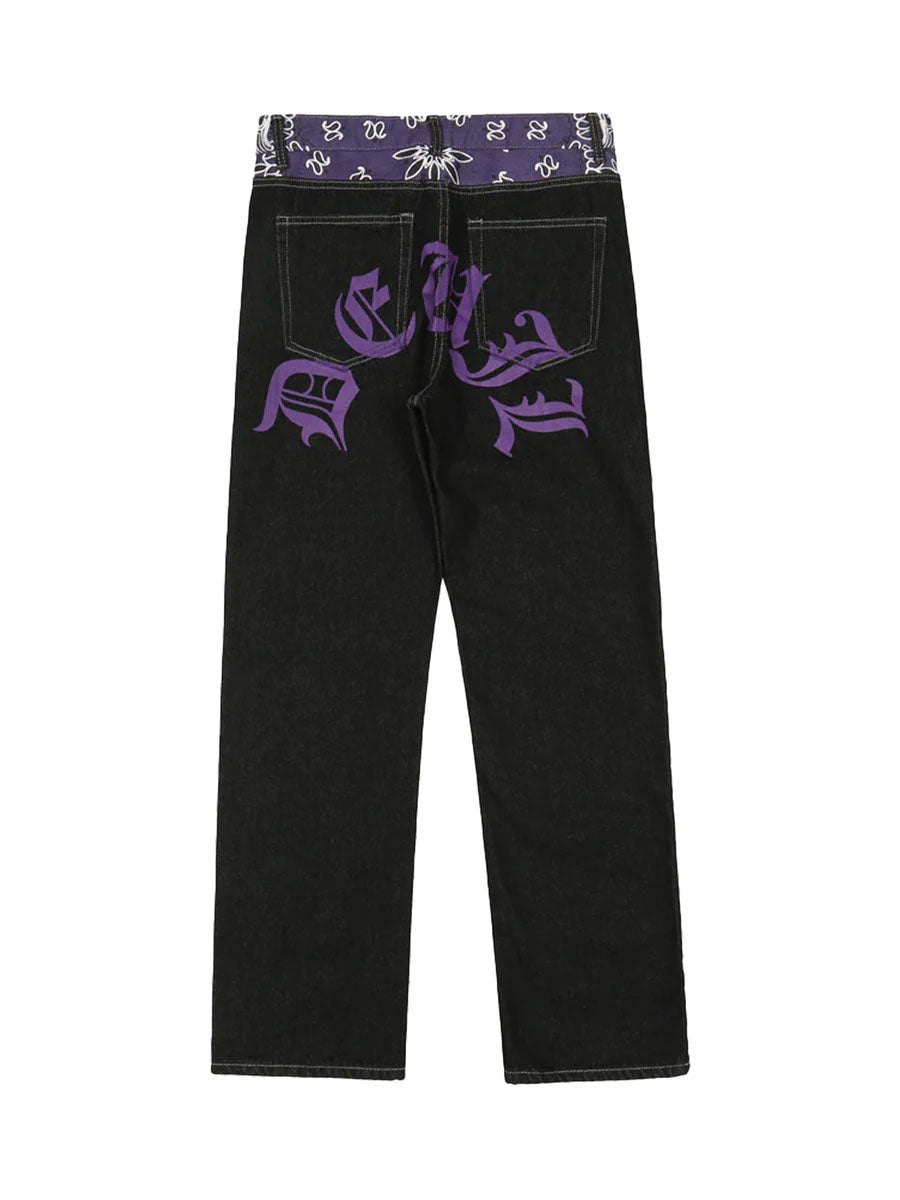 1984 Petal Letter Baggy Jeans - 1984brand